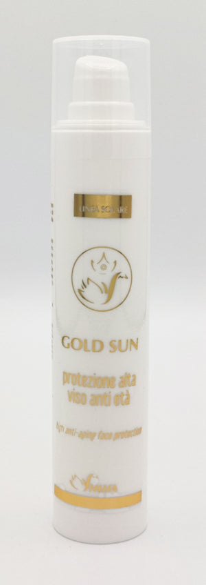 Gold Sun - Protezione alta viso anti età 50ml